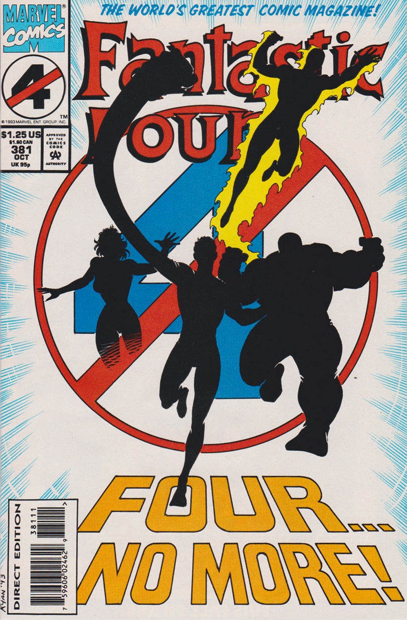 Ir Comics Marvel Pulls The Plug On Fantastic Four Comic